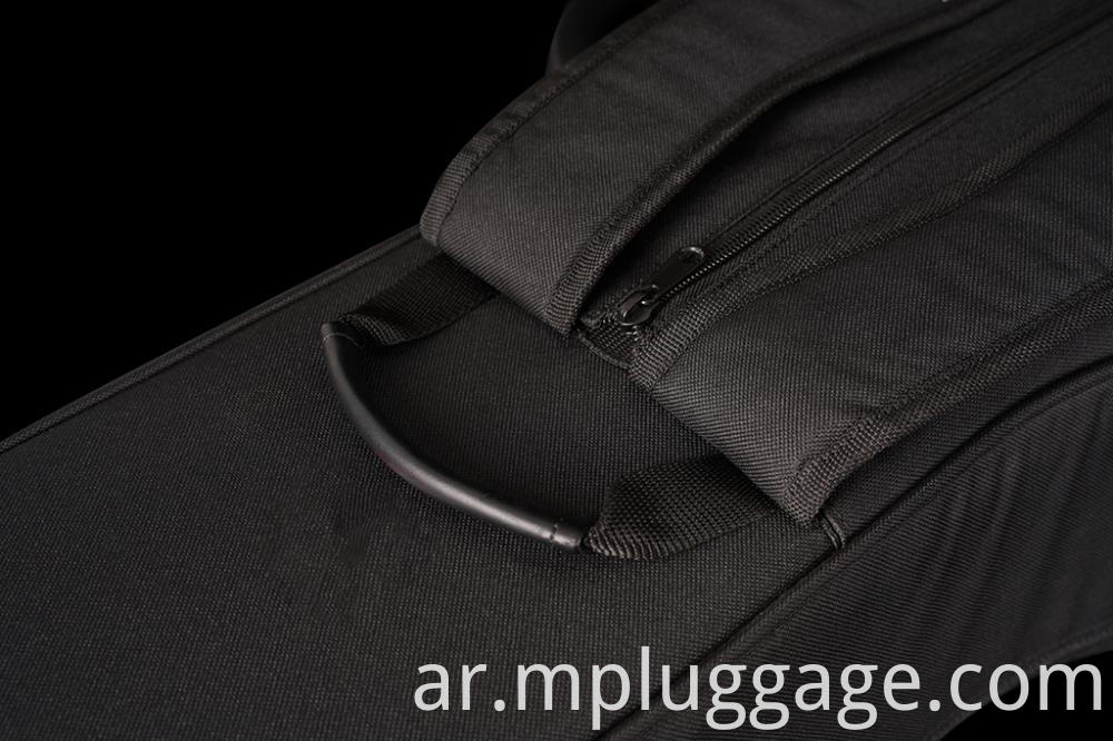 Simple Black Guitar Music Bag